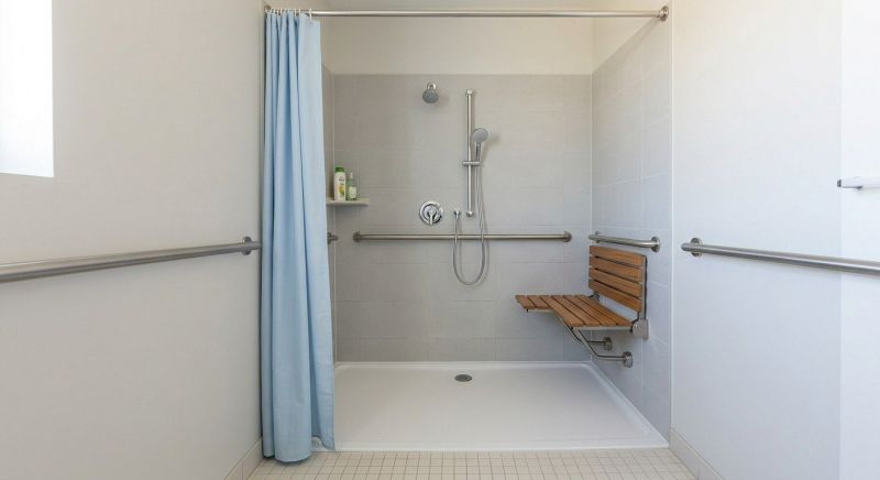 Senior Shower Installation in Lancaster, PA