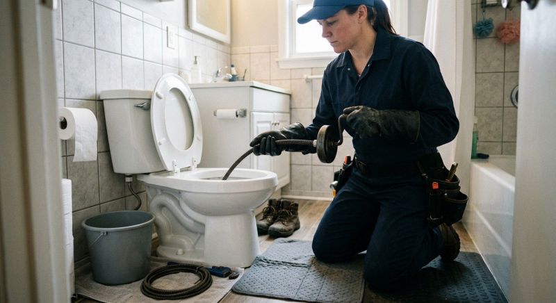 Overflowing Toilet Repair in Columbus, OH