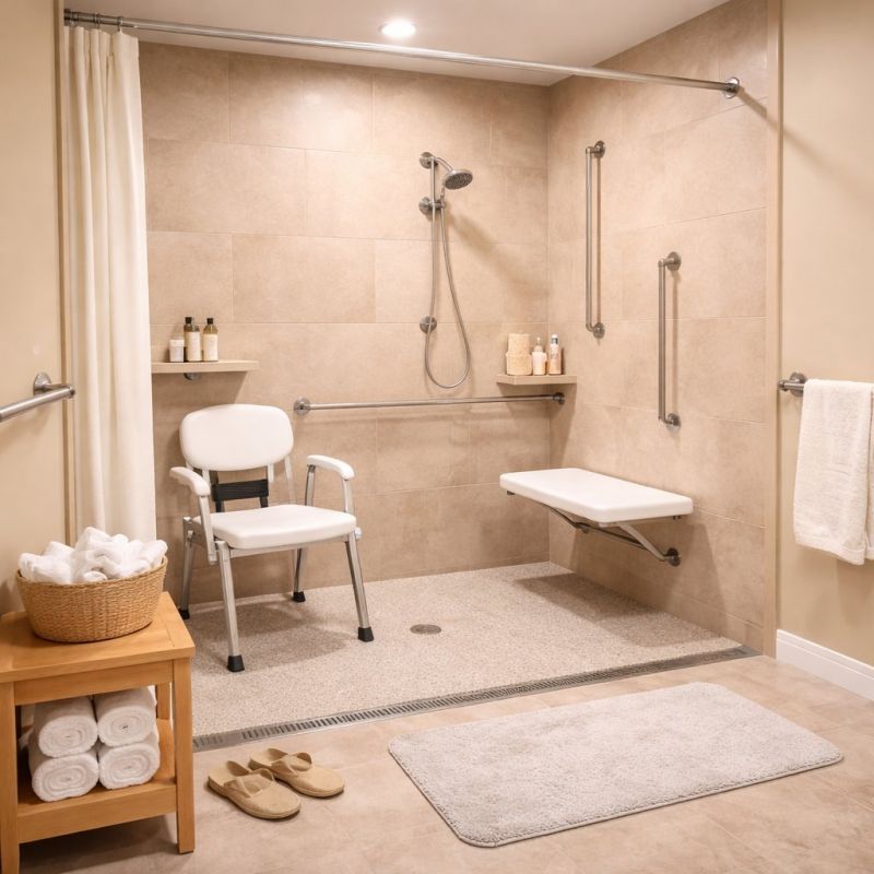 Senior Shower Installation in Clearwater, FL