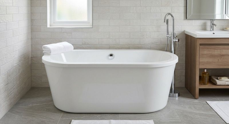 Soaking Tub Installation in Portland, ME