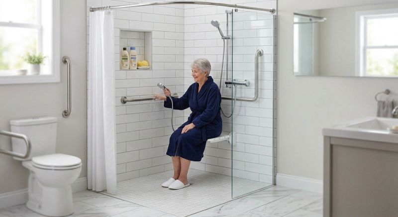 Walk In Shower Installation in Framingham, MA